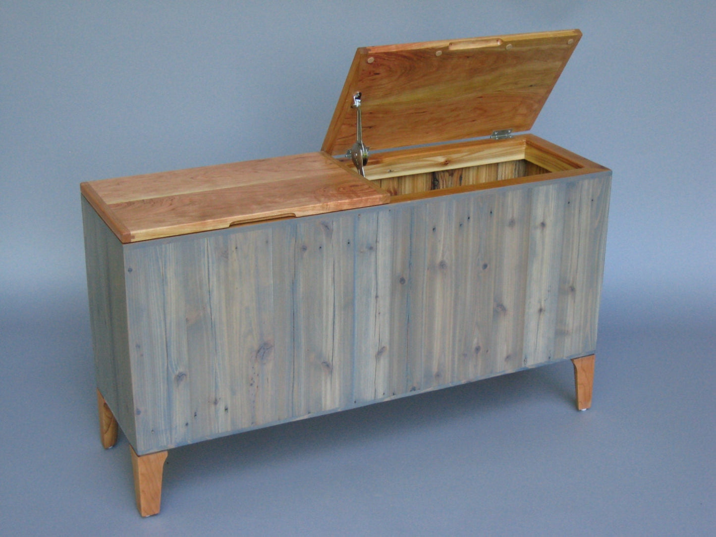 Reclaimed Wood Storage Chest/Bench