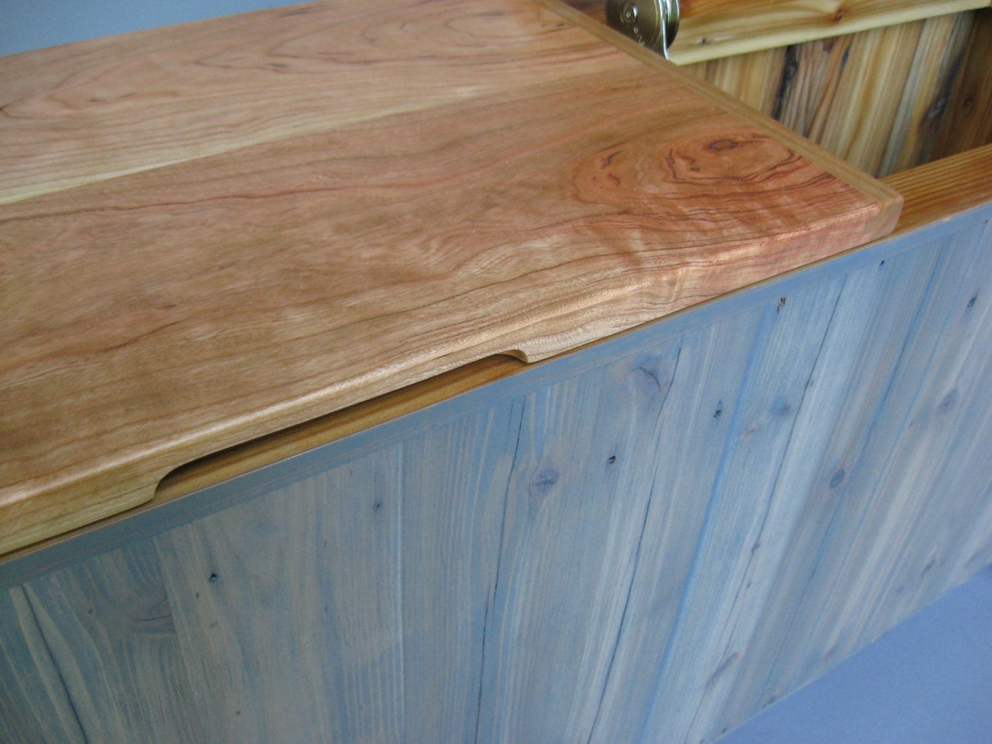Reclaimed Wood Storage Chest/Bench