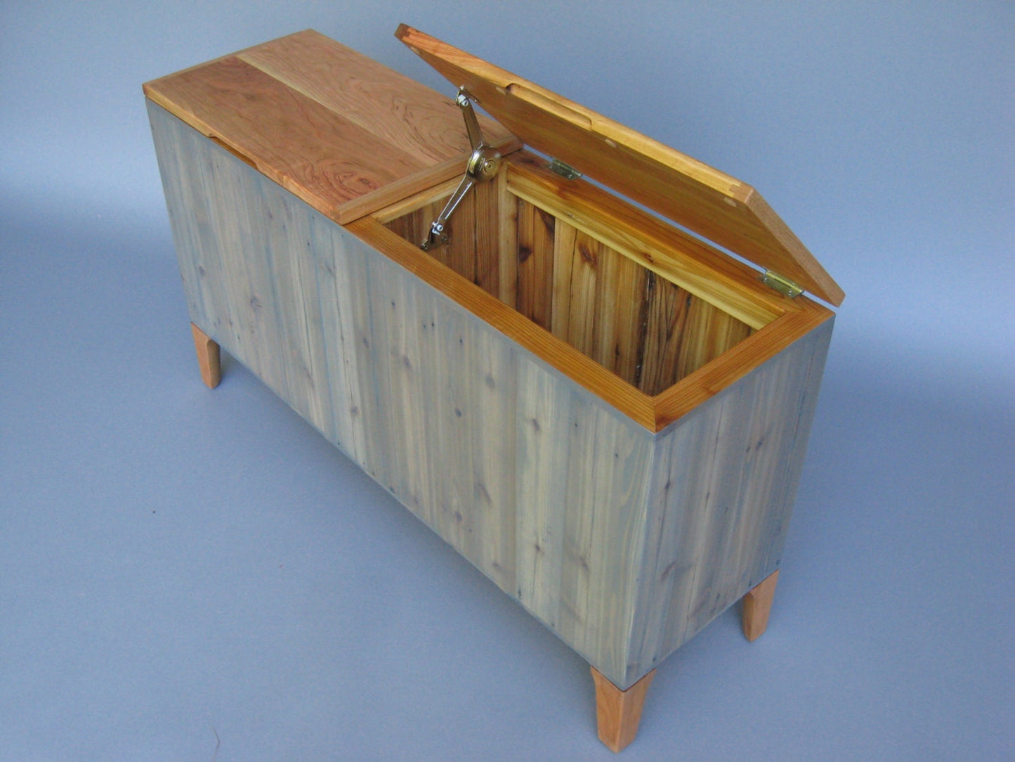 Reclaimed Wood Storage Chest/Bench