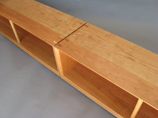 Solid Cherry Wood Bench/Display Console