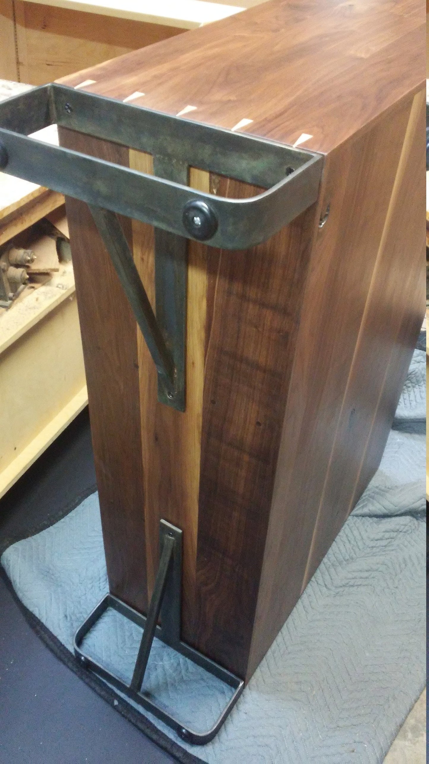 Heavy Duty Steel Console Base Legs