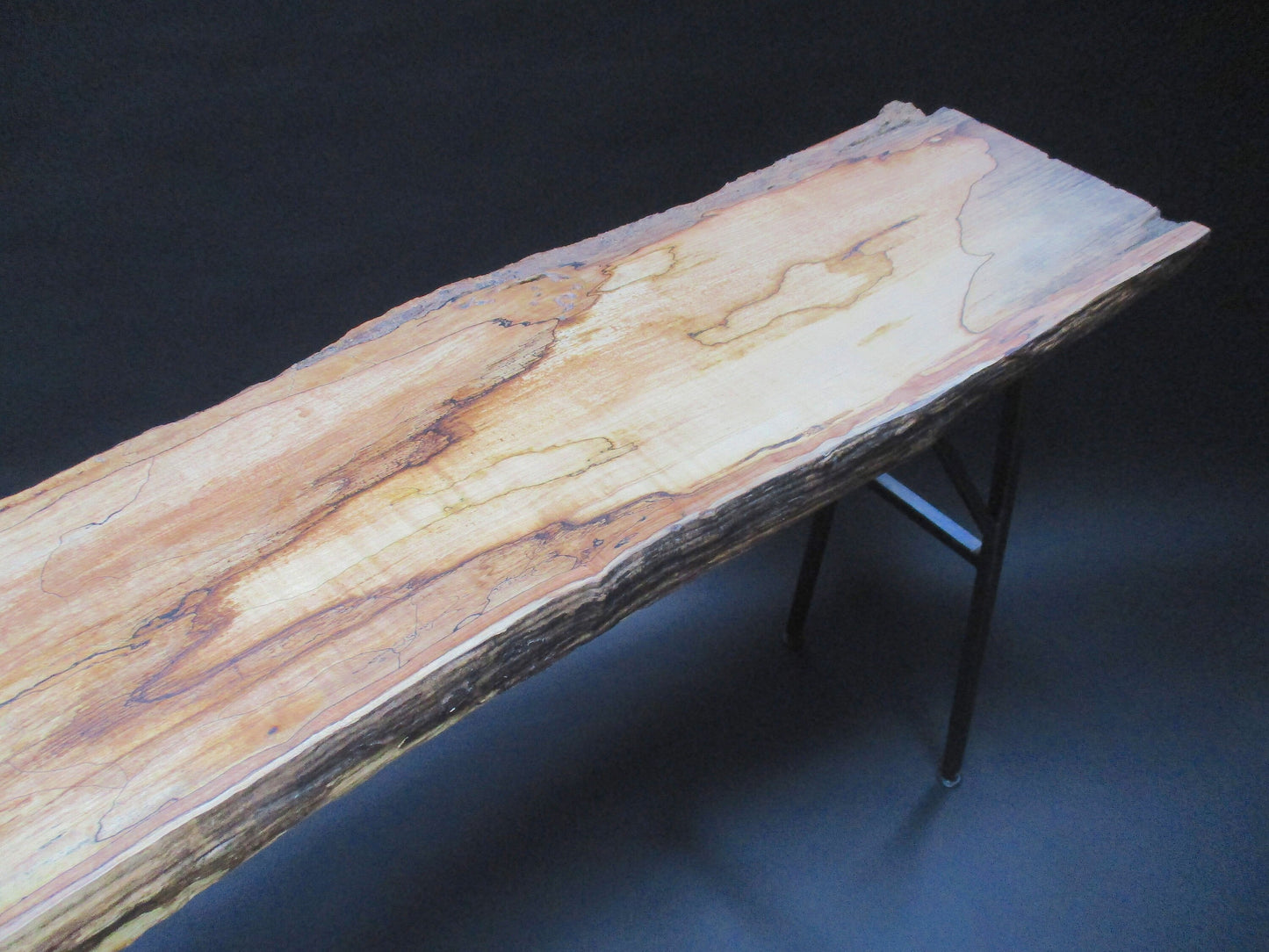 Live Edge Spalted Maple Console Table