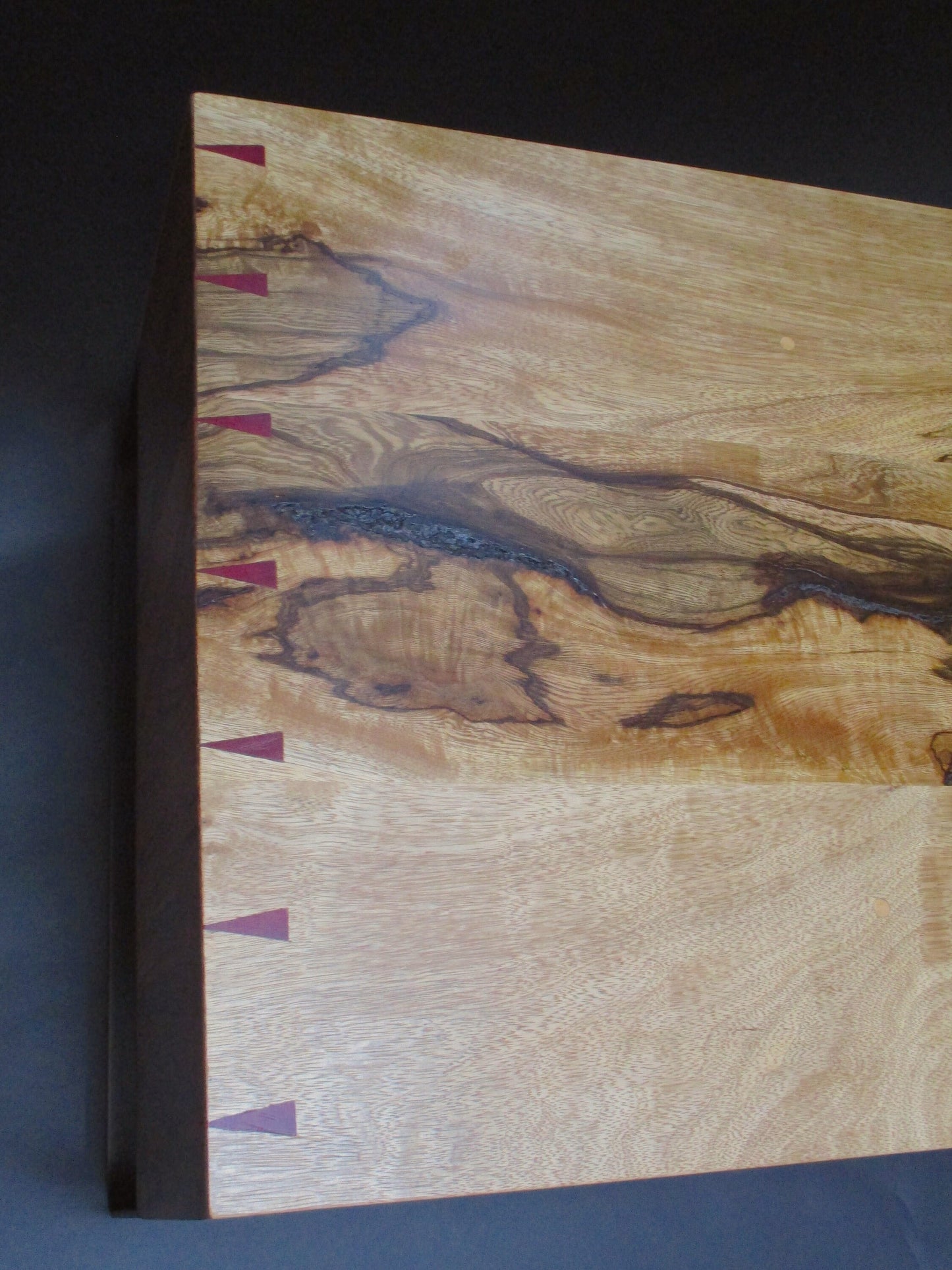 Walnut and Black Limba Coffee Table