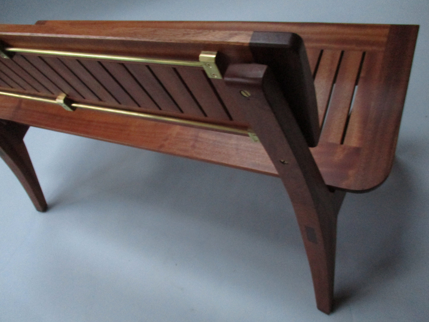 Sapele Wood Outdoor Bench