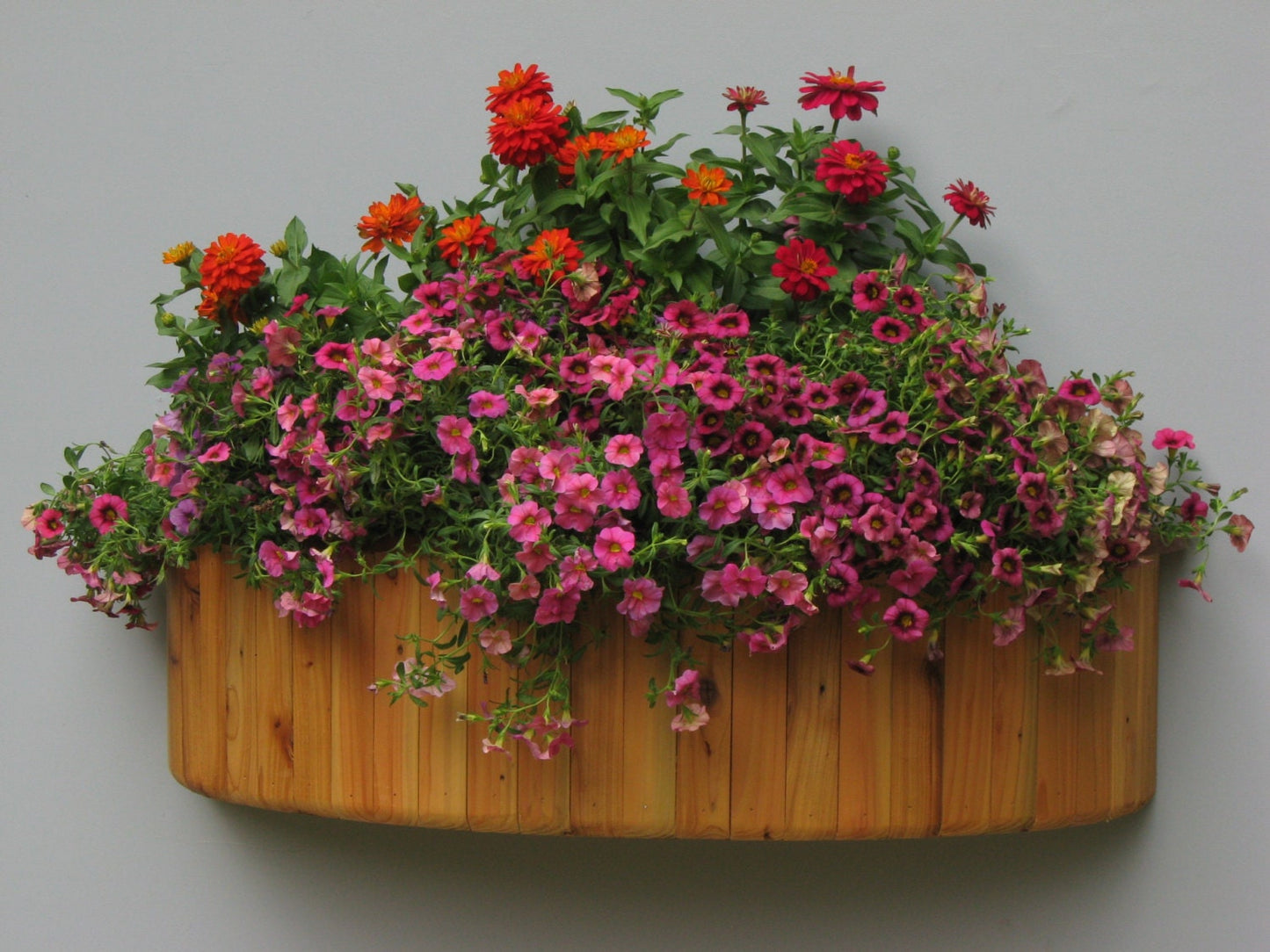 Wood Window Flower Planter