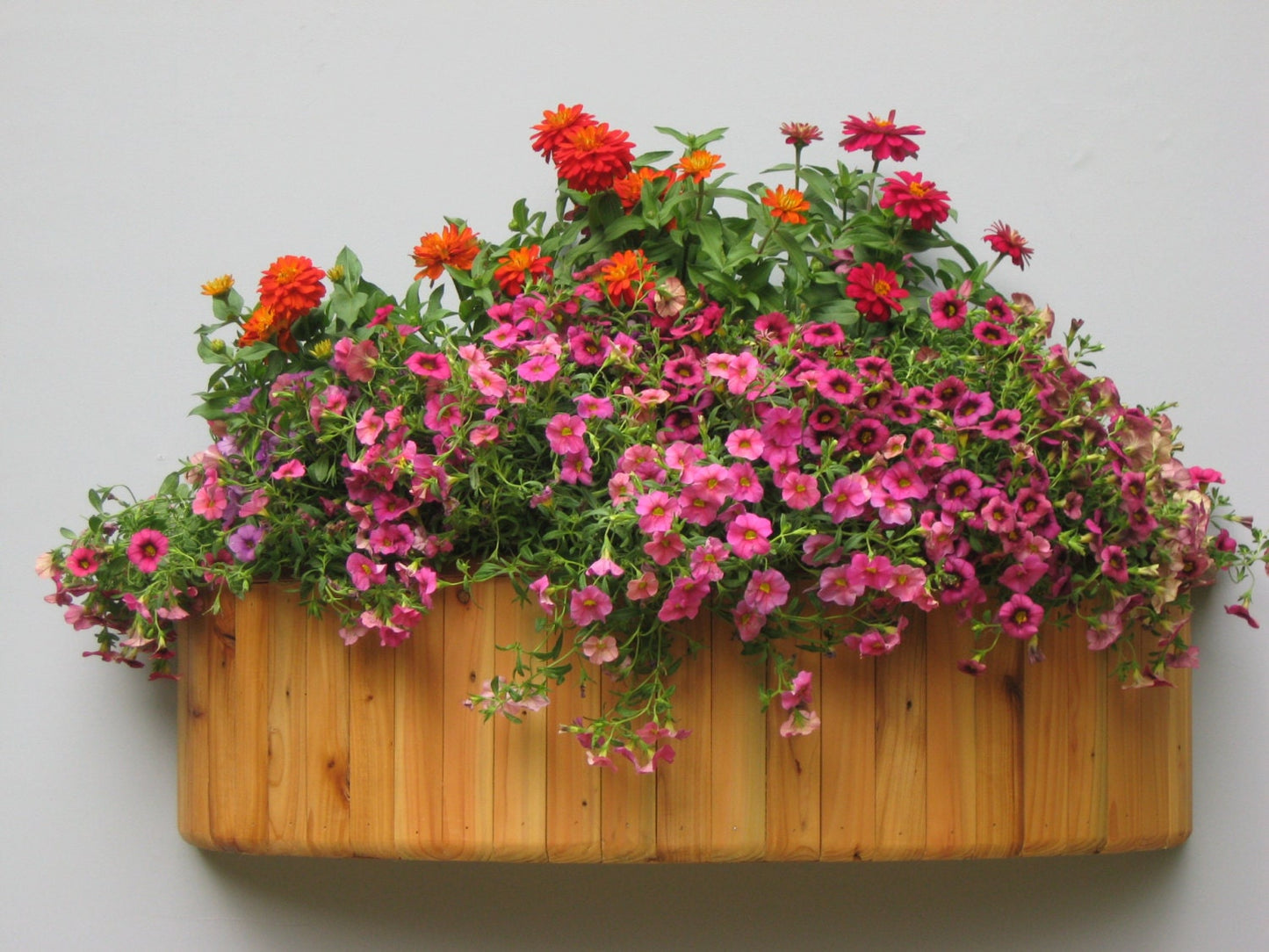 Wood Window Flower Planter