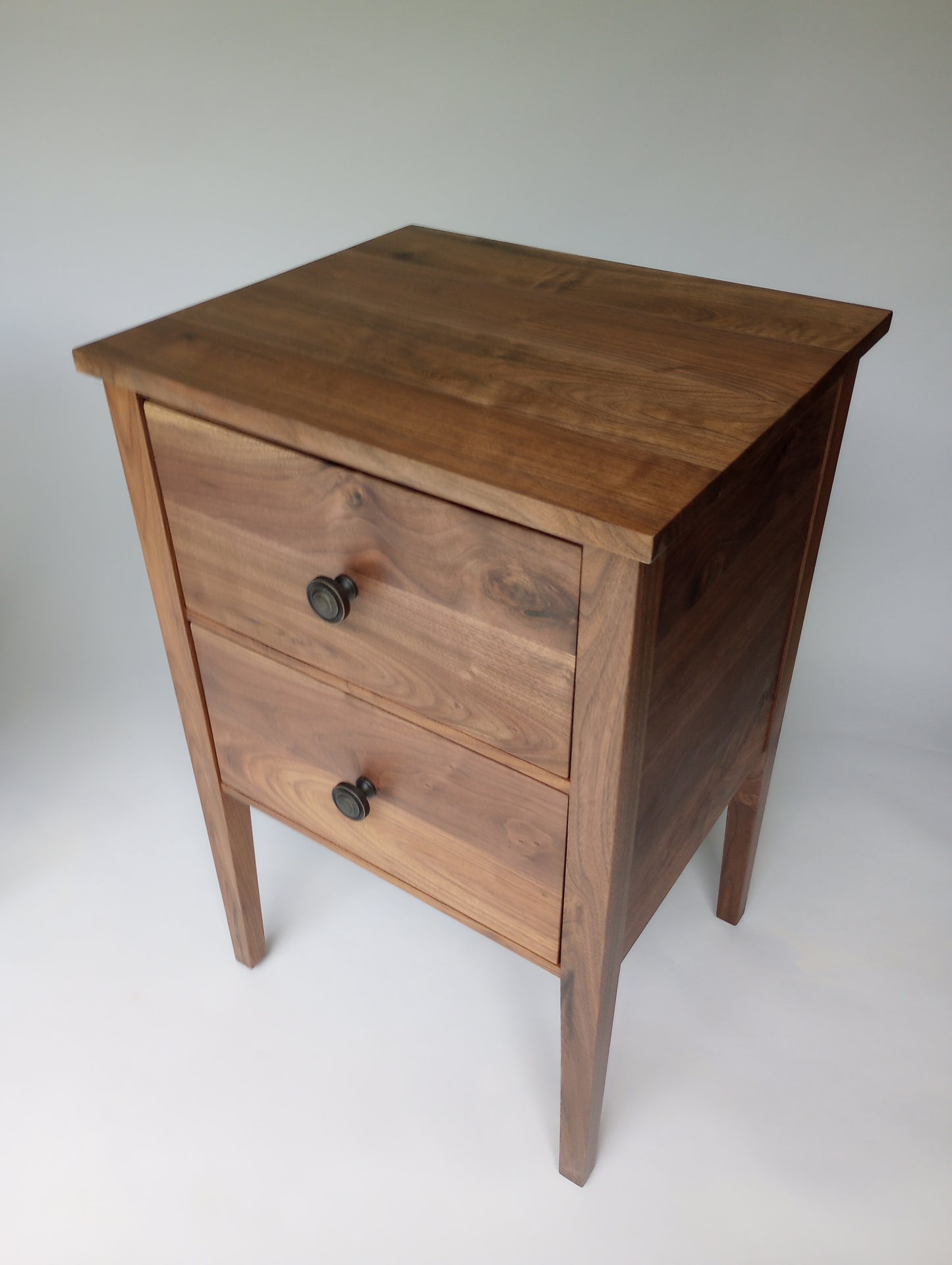 Walnut side/end table